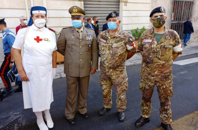 Capitano medico CRI, Francesco Frazzetta, di Raddusa all'anniversario morte Dalla Chiesa 